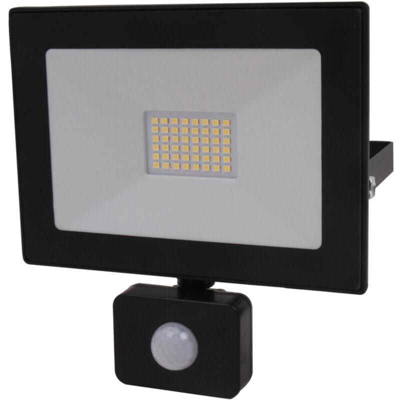 foto del prodotto faretto led con sensore 30 watt 2.400 lm