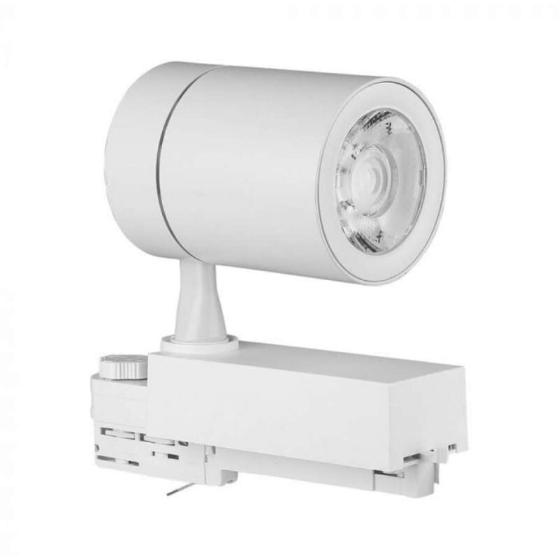 foto del prodotto faretto led da binario 35w 20 colore bianco 3000k v tac
