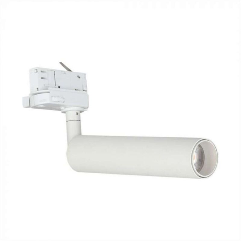 foto del prodotto faretto led da binario chip samsung 15w colore bianco 4000k v tac