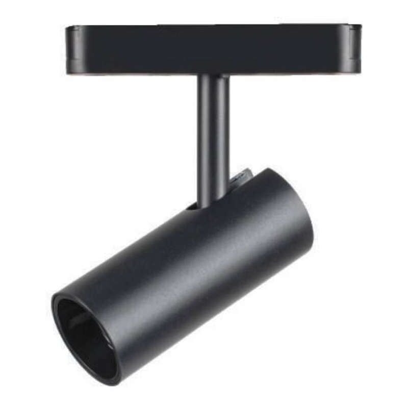 foto del prodotto faretto led da binario magnetico 20w colore nero 3000k ip20 cri90 v tac