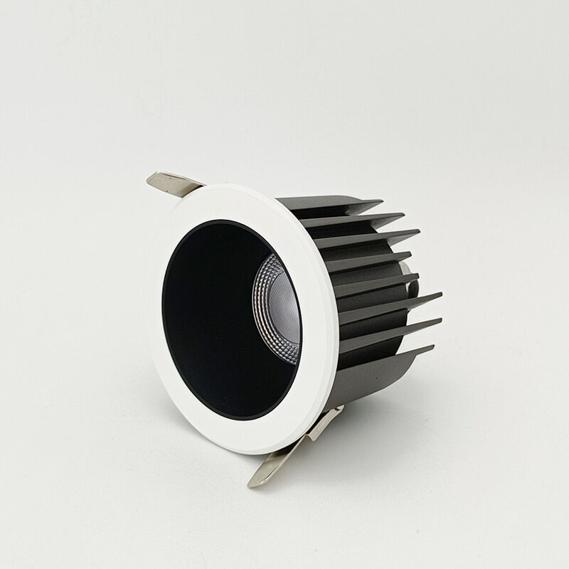 foto del prodotto faretto led da incasso 10w 3000k interno, soffitto, foro 75mm