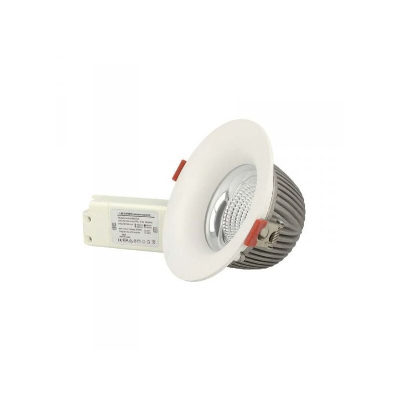 foto del prodotto faretto led da incasso 15w bianco neutro 120mm 60 gradi