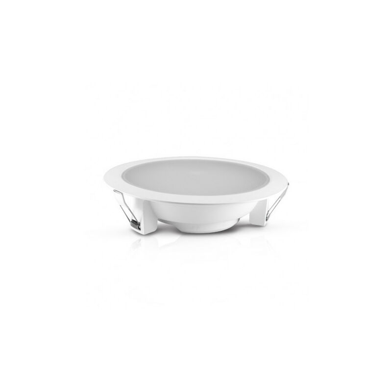 foto del prodotto faretto led da incasso ac220 240v 28w 2400lm 120 impermeabile ip40 ik08 231mm bianco caldo 3000k foratura 191mm