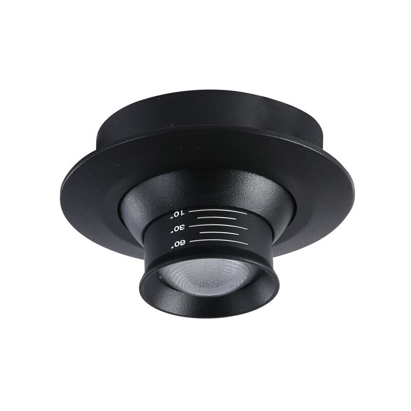 foto del prodotto faretto led da incasso con zoom orientabile chip cree 2700k