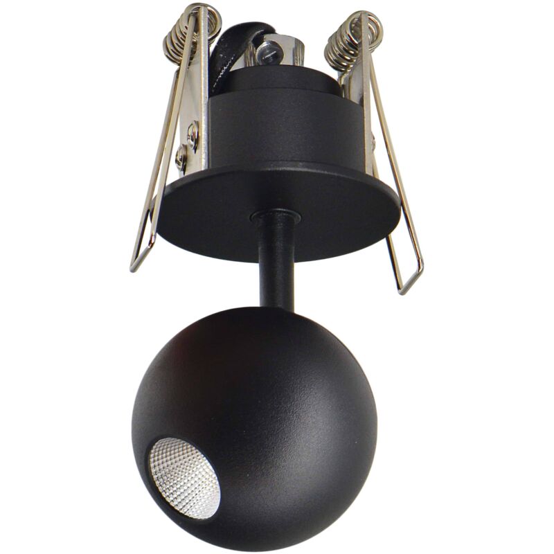 foto del prodotto faretto led da incasso luna da 5w, mini downlight orientabile
