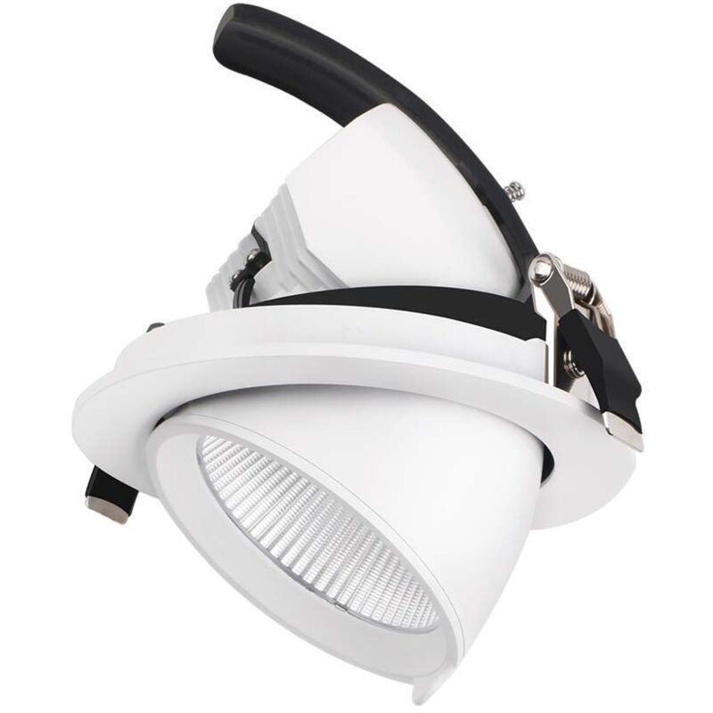 foto del prodotto faretto led da incasso orientabile pro snail cob 30w temp rature de couleur bianco neutro 4000k