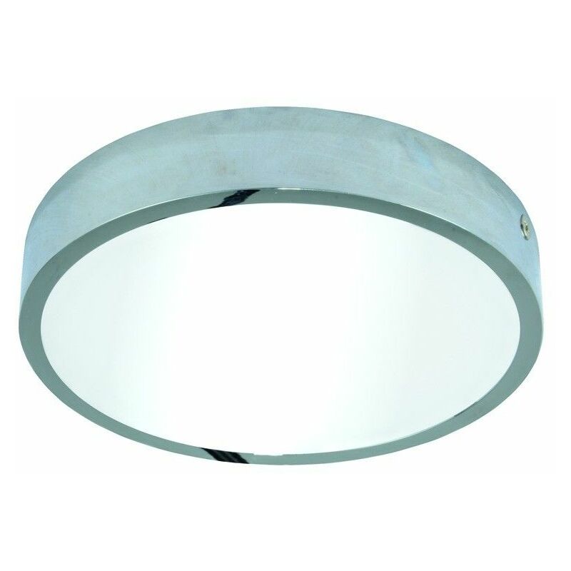 foto del prodotto faretto led da incasso superficie rotonda 30w kaju cromo cr 02 526 30 001