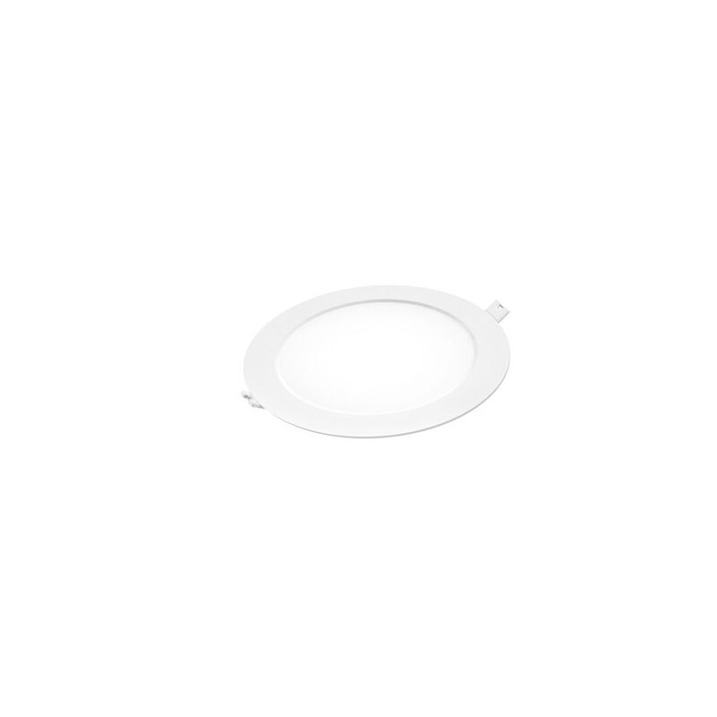 foto del prodotto faretto led da incasso tondo 12w 4000k 1320lm ip20 17,1cm colore bianco