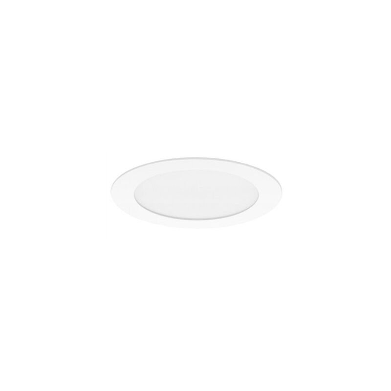 foto del prodotto faretto led da incasso tondo pro professional led 12w 6000k 1560lm ip44 17,5x4,1cm colore bianco