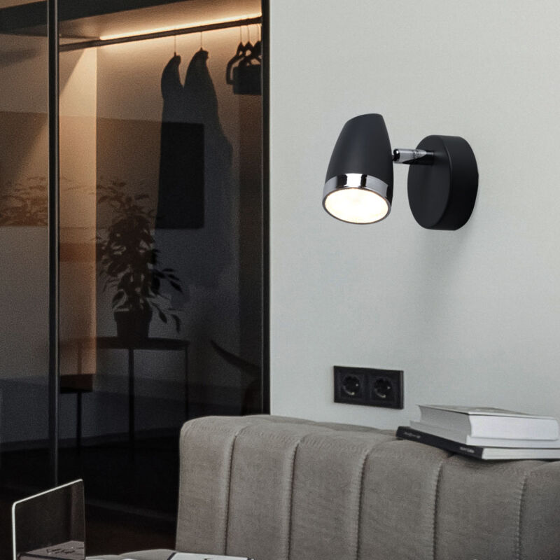 foto del prodotto faretto led da parete per dormire, illuminazione per camera degli ospiti, lampada spot per corridoio, regolabile