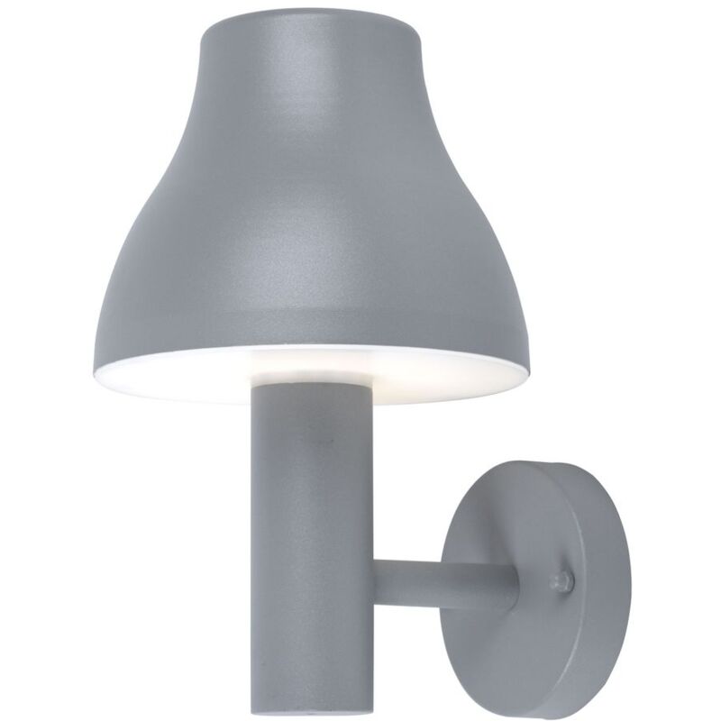 foto del prodotto faretto led da parete per esterno alu luce giardino cortile balcone lampada down grigio wofi 4038.01.50.7000