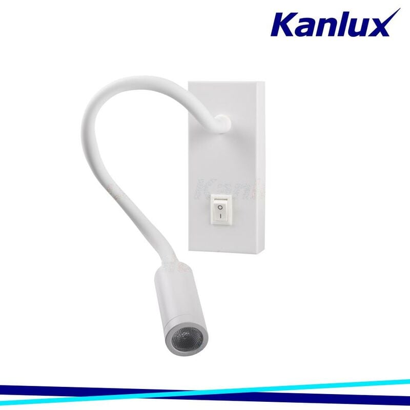 foto del prodotto faretto led da parete tonil ii led w kanlux luce calda