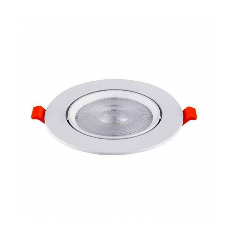 foto del prodotto faretto led downlight da incasso da 30w 6400k regolabile chip samsung 83 v tac