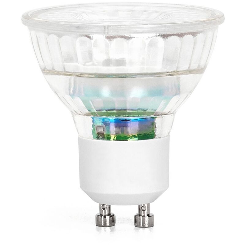 foto del prodotto faretto led gu10 4,5w cob apertura 38 gradi bianco freddo 6500k aigostar