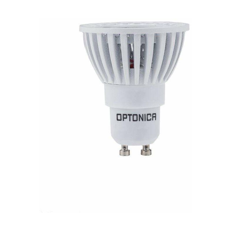 foto del prodotto faretto led gu10 bianco da 4w equivalente a 25w day white 6000k
