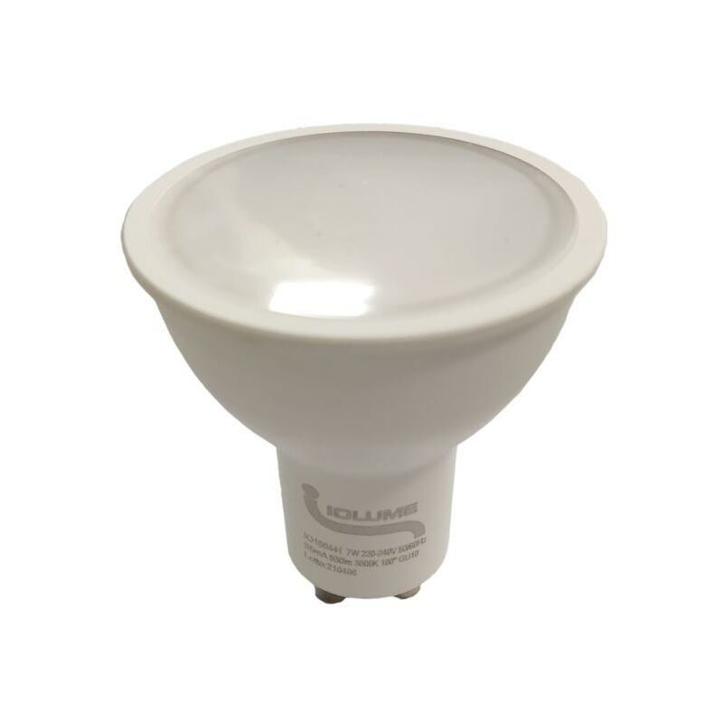 foto del prodotto faretto led gu10 iolume 7w, 6500k, 530 lm, luce fredda mci io150443