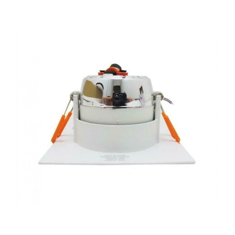 foto del prodotto faretto led incasso 5w quadrato cob con alimentatore led kit 5 pezzi 6400k