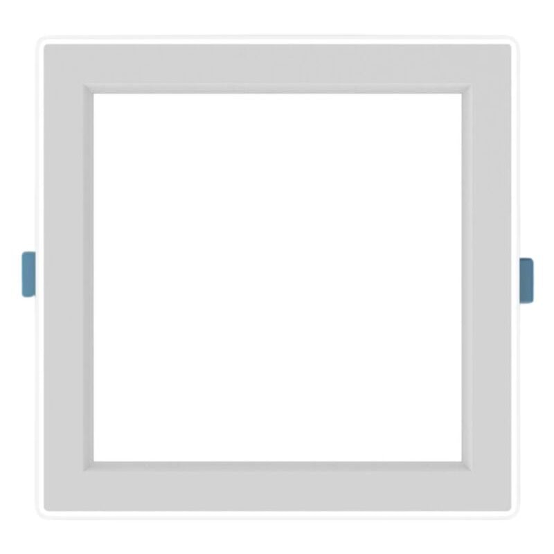 foto del prodotto faretto led incasso pannello quadrato 9w ultra slim soffitto luce fredda hc