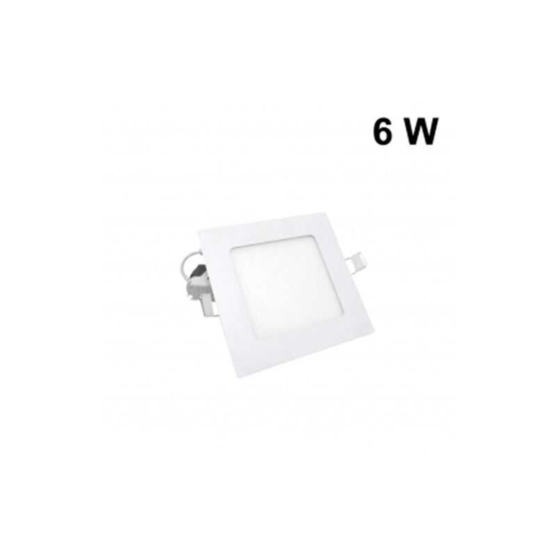 foto del prodotto faretto led incasso slim quadrato 6w luce fredda 6500k 220v controsoffitto
