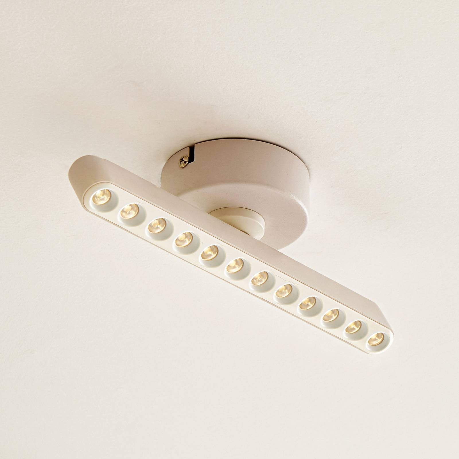foto del prodotto faretto led lindby eldrin, bianco, a 1 luce, punti luce