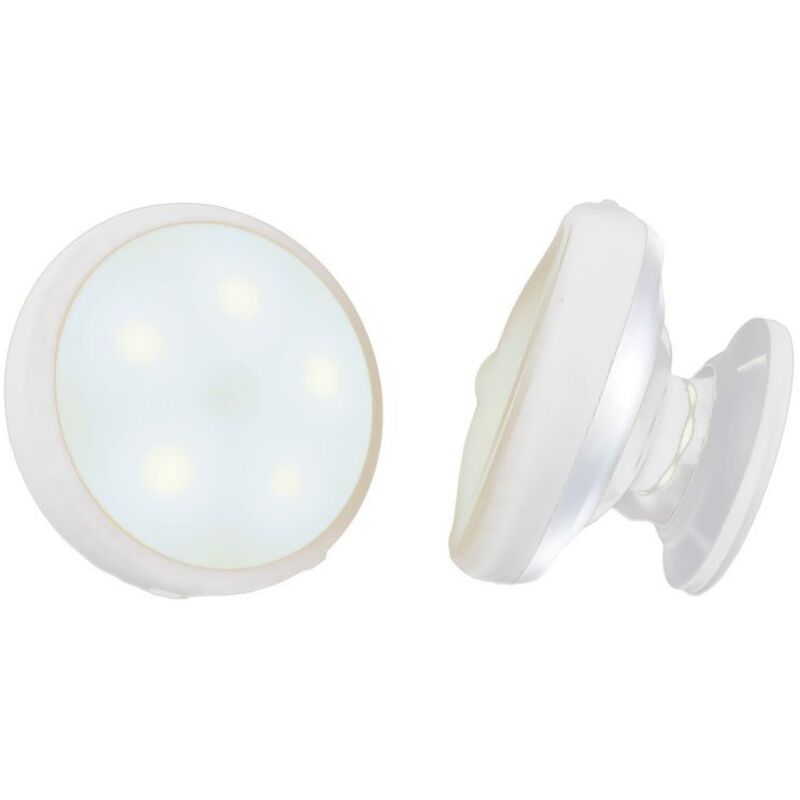 foto del prodotto faretto led luce notturna bianco freddo con sensore di movimento calamitato snodabile rimovibile ricaricabile usb con batteria litio per scala