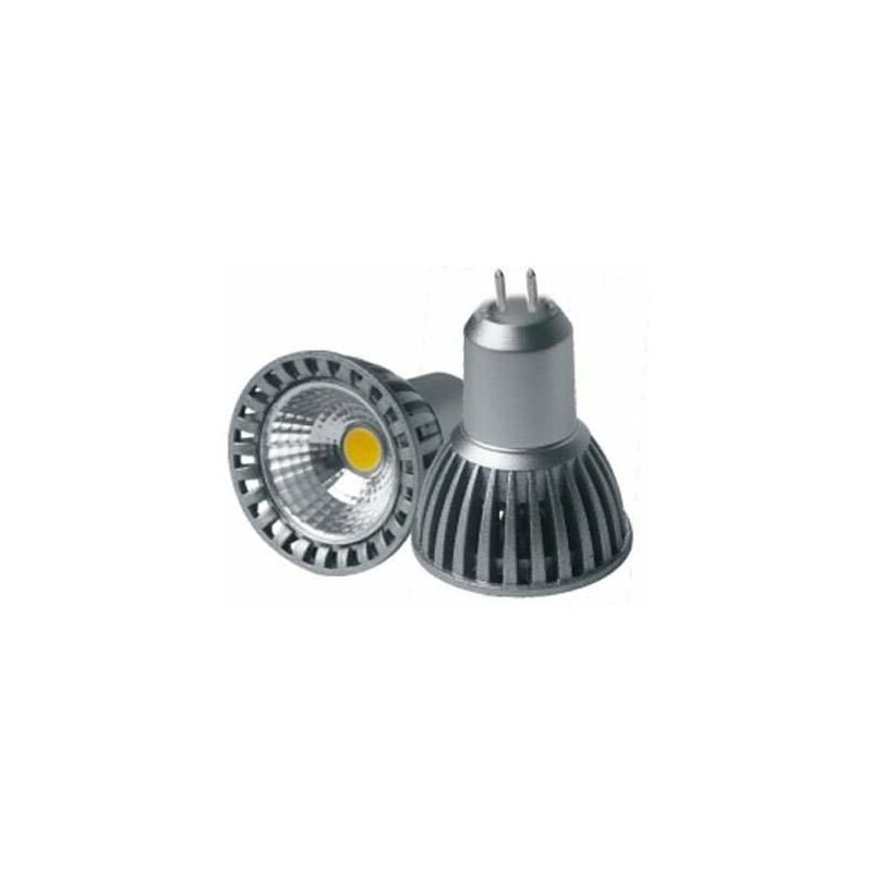 foto del prodotto faretto led mr16 4w 12v equivalente 30w bianco caldo 2700k