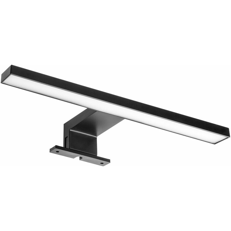 foto del prodotto faretto led per specchio da bagno virgo ac 230v 50hz 5 pezzi verniciato nero tecnoplastica emuca