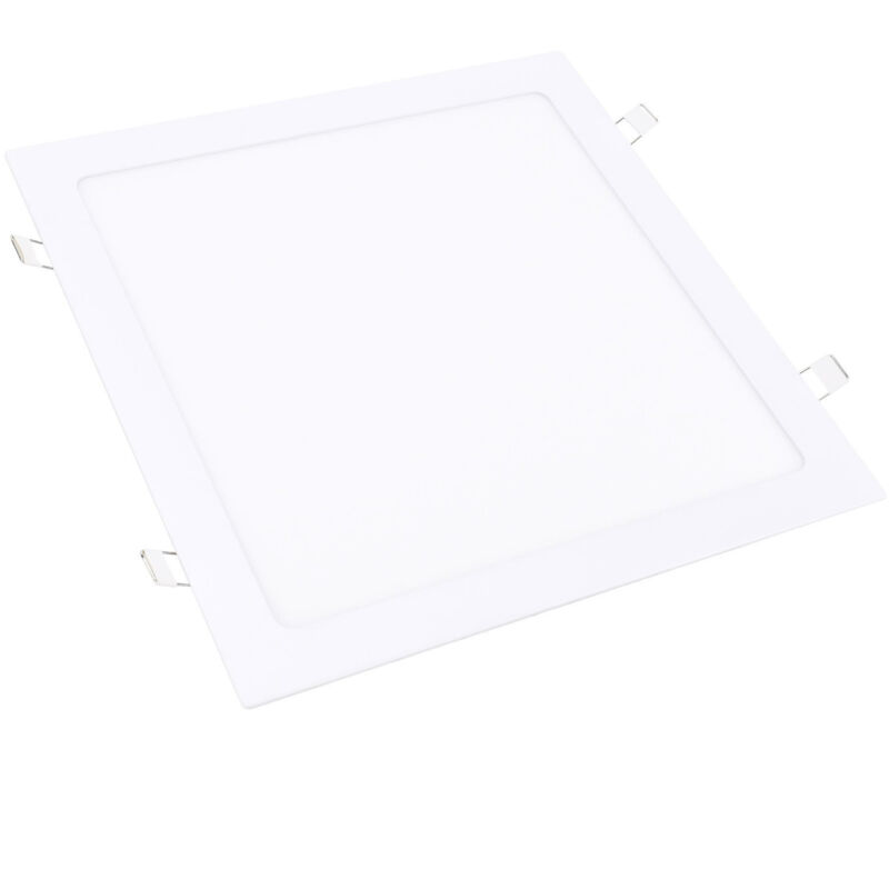 foto del prodotto faretto led quadrato 22w 4000k 1700lm ip20 300x300mm bianco