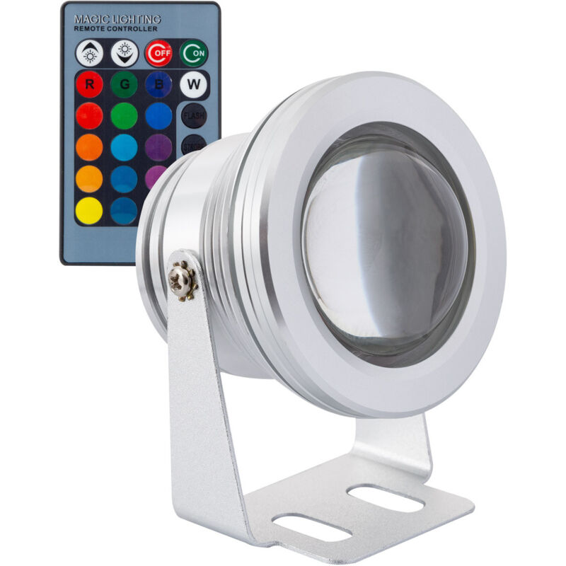 foto del prodotto faretto led rgb da superficie 12v 7w ip67