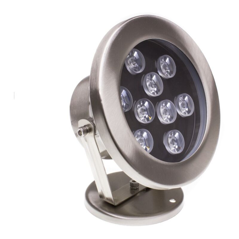 foto del prodotto faretto led rgb da superficie 12v 9w sommergibile ip68