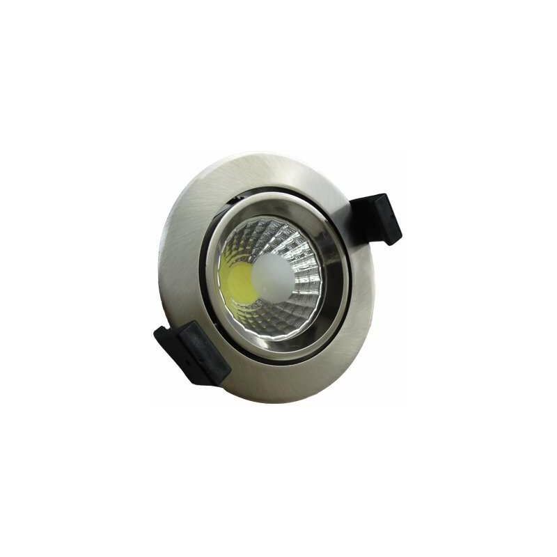 foto del prodotto faretto led rotondo 95mm da 8w bianco naturale 4500k
