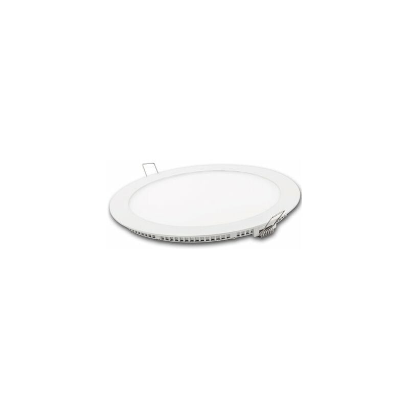 foto del prodotto faretto led rotondo bianco matel neutro 9w