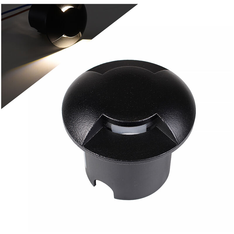 foto del prodotto faretto led segnapasso calpestabile da 1w luce naturale 4000k illuminazione esterna ip67 affidabile e duratura