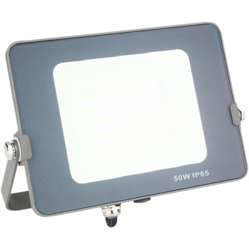 foto del prodotto faretto led silver electronics forge ips 65 30w 5700k luce fredda 2400lm colore grigio