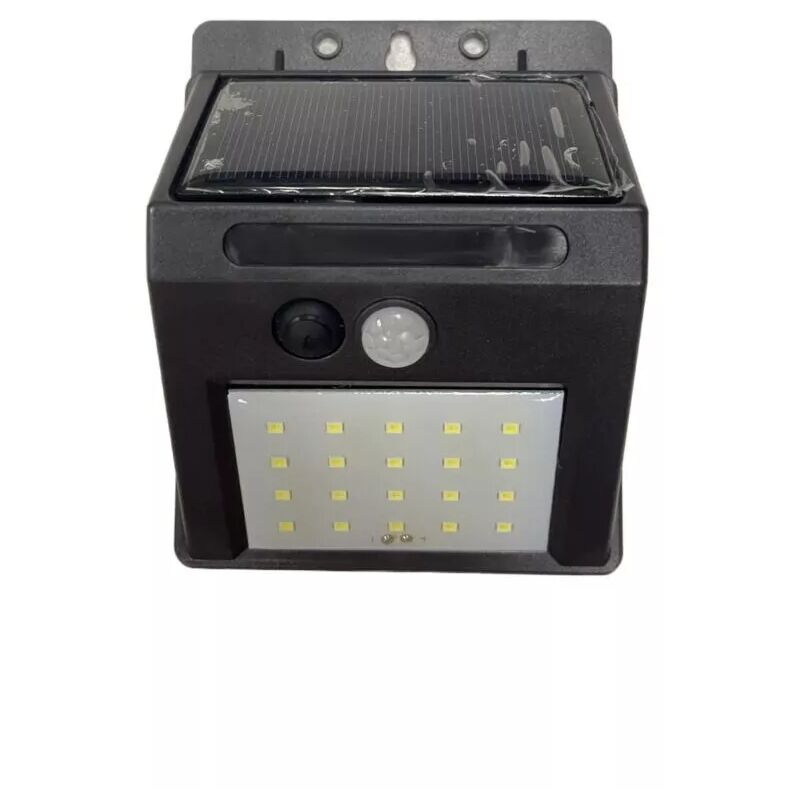 foto del prodotto faretto led solare da esterno eurogarden con sensore di movimento 9,6x4,8x12,4 cm