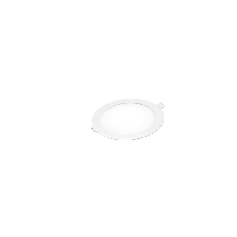 foto del prodotto faretto led tondo da incasso 6w 6500k 660lm ip20 12,1cm colore bianco