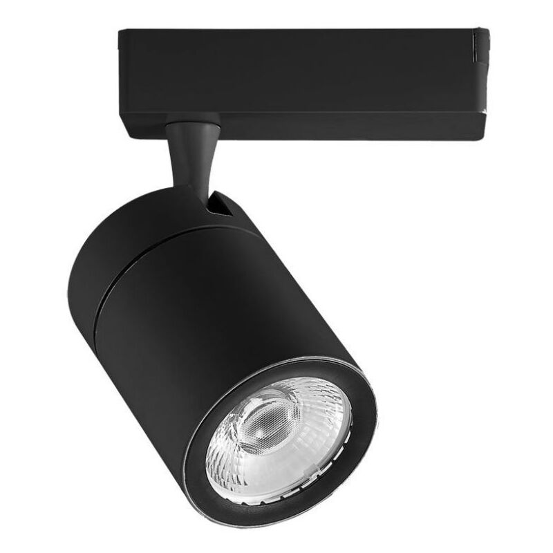 foto del prodotto faretto led trifase colore nero 35w 20 bianco naturale v tac