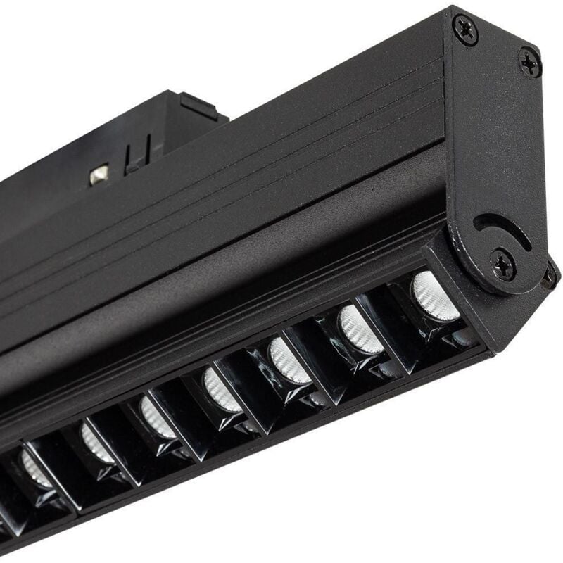 foto del prodotto faretto lineare led binario magnetico 15w orientabile 20mm 48v 3000k bianco caldo