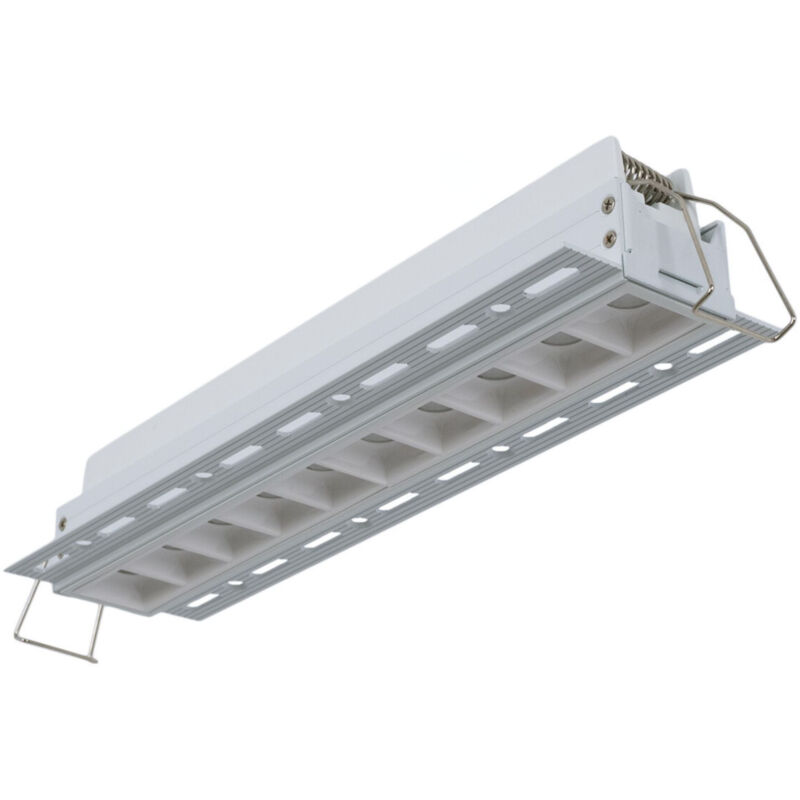 foto del prodotto faretto lineare led trimless incasso a scomparsa 20w ugr18 