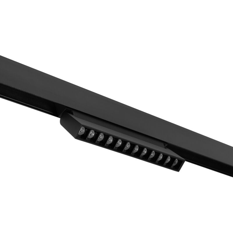 foto del prodotto faretto lineare orientabile a binario magnetico 48v 12w 2800k