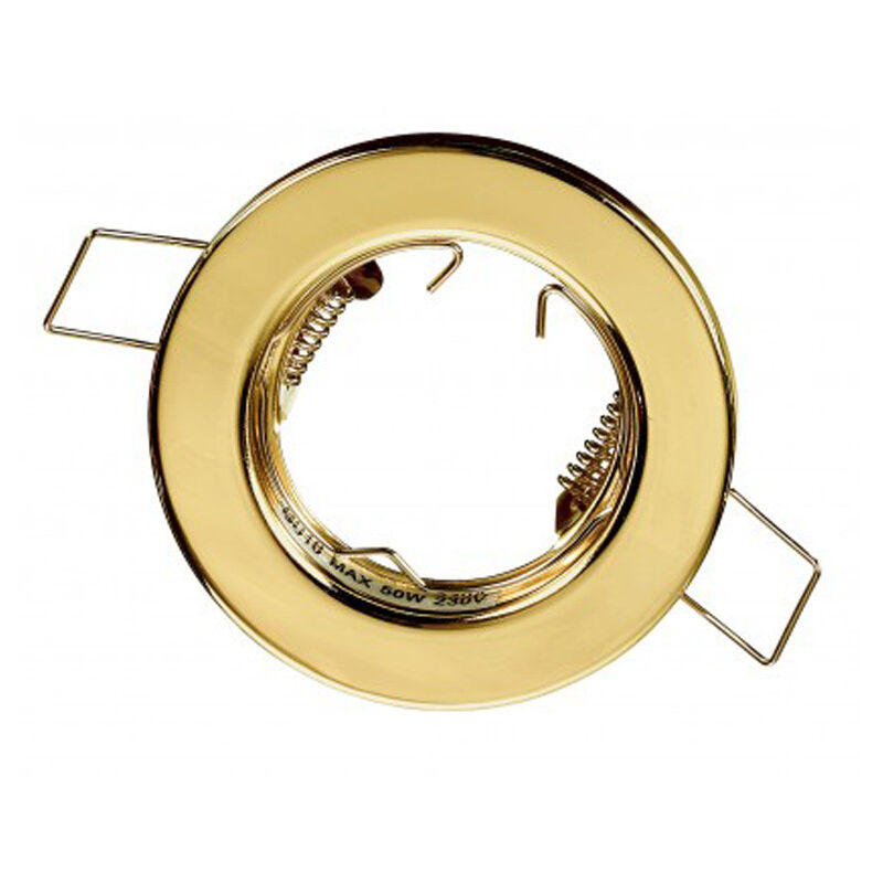 foto del prodotto faretto nobile incasso oro a soffitto foro 63mm 4111 h gd