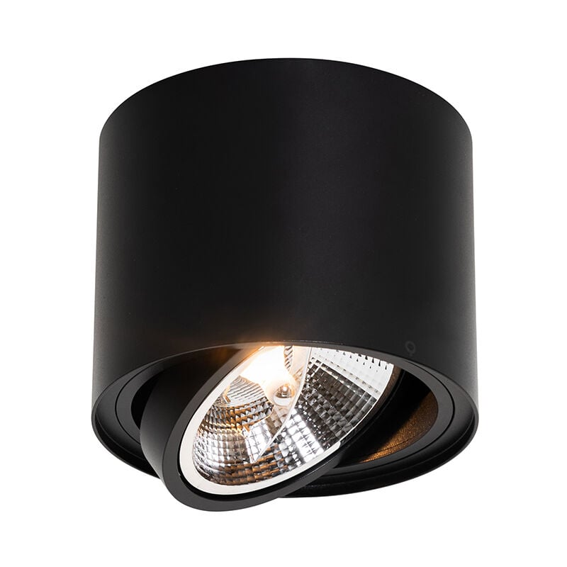 foto del prodotto faretto oneon moderno alluminio tondo gu10 max. 1 x 10 watt qazqa