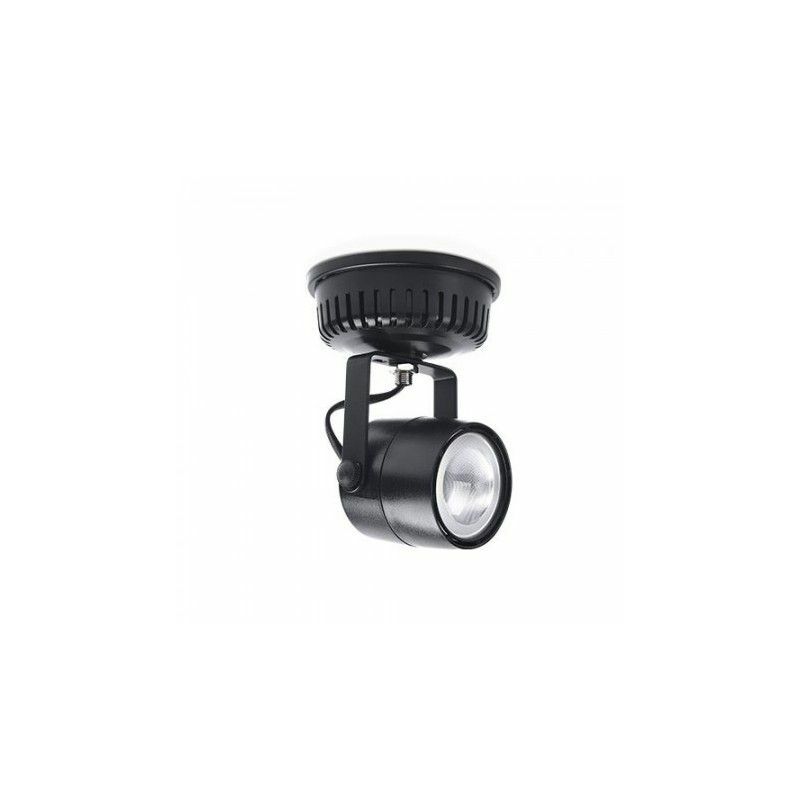 foto del prodotto faretto orientabile a led orientabile 28w 3000k nero