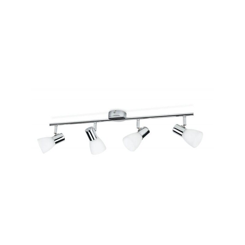 foto del prodotto faretto orientabile led 4 x 4,3w 1360 lumen cromato philips