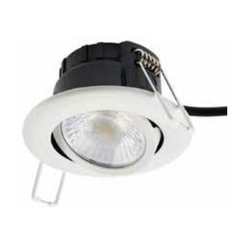foto del prodotto faretto orientabile led nobile illuminazione ring 4,5 6w 27 3 4k bianco - rg02 d w