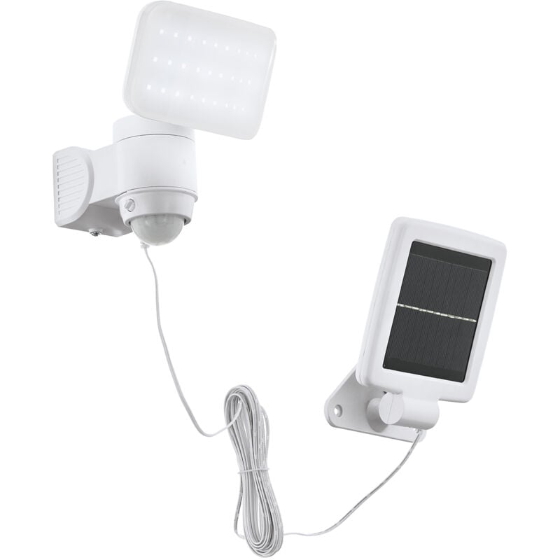 foto del prodotto faretto panello solare casabas policarbonato bianco led