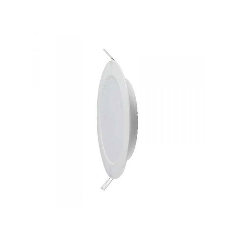 foto del prodotto faretto pannello led da incasso rotondo 18w bianco neutro diametro 220mm sku 7865 foro 200 205mm