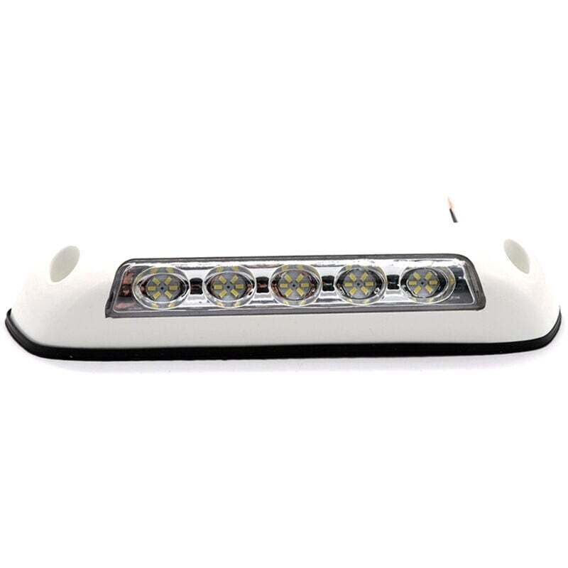 foto del prodotto faretto parasole a led da 12 v, illuminazione interna da incasso ultrasottile per camper, luci modificate per porta, corridoio, camper, auto, yacht,