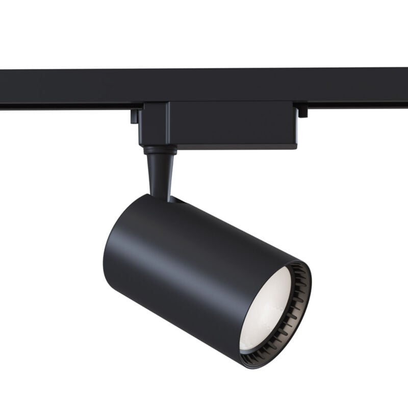 foto del prodotto faretto per binario vuoro in metallo 26w nero 1 luce calda