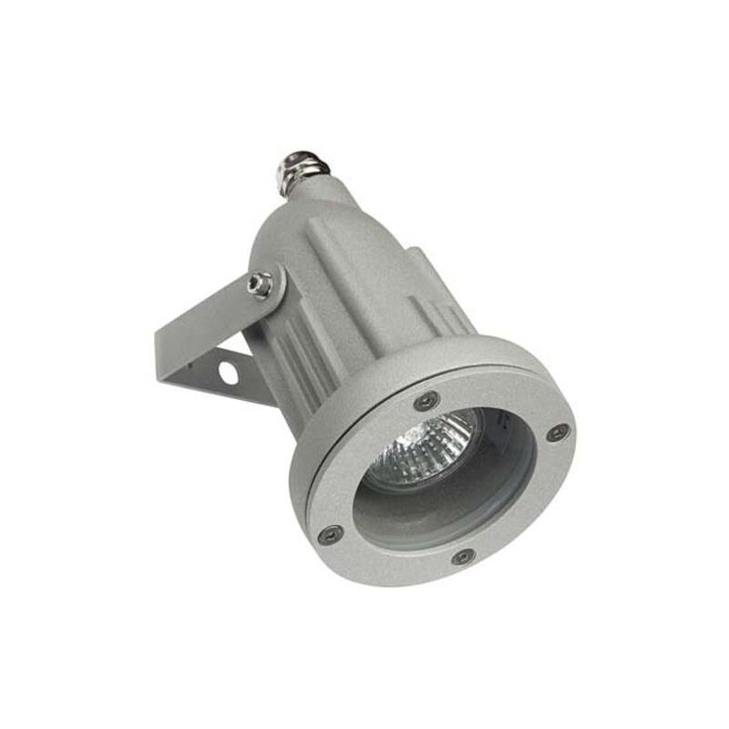 foto del prodotto faretto per esterni superficie pavimento helio aluminium gu10 leds c4 05 9640 05 37 grigio